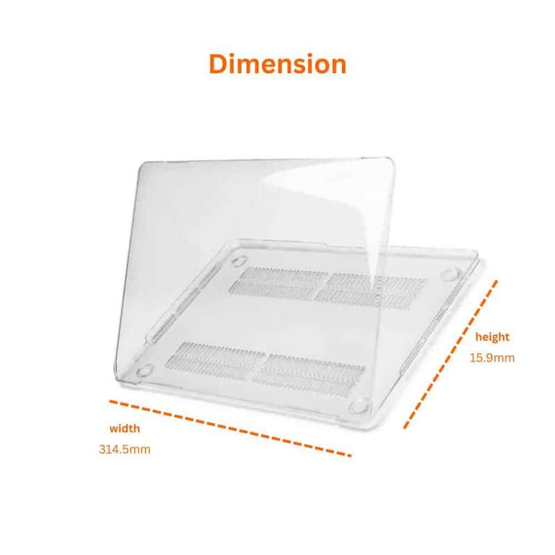 Protective Laptop Case for Huawei MateBook D14 2023- Transparent