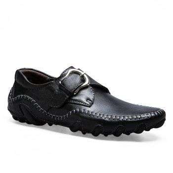 New British Style Leather Soft Bottom Business Casual Men S Shoes