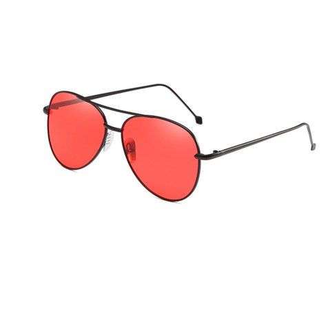 Oval Metal Sunglasses Women Fashion Glasses Brand Designer Retro Vintage Sunglasses