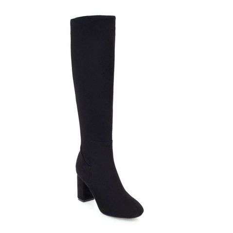 Autumn and Winter New Side Zipper Fashion Women s Boots