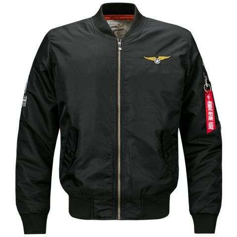 Men s Hip Hop Slim Fit Bomber Jackets