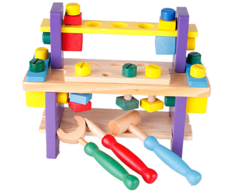 Wooden Tool Shelf