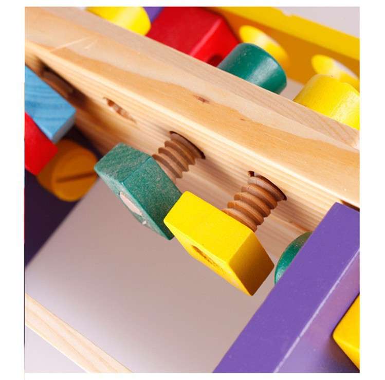 Wooden Tool Shelf