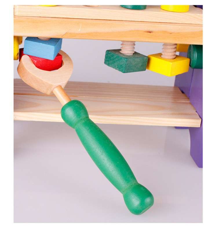 Wooden Tool Shelf