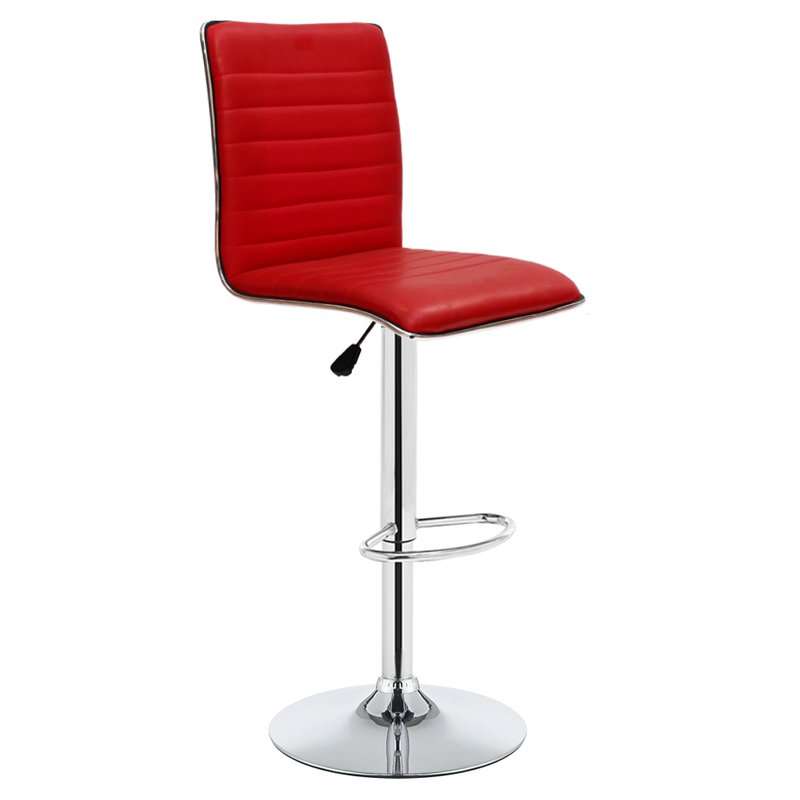 GOF Furniture - Vitrian Bar Stool - Red