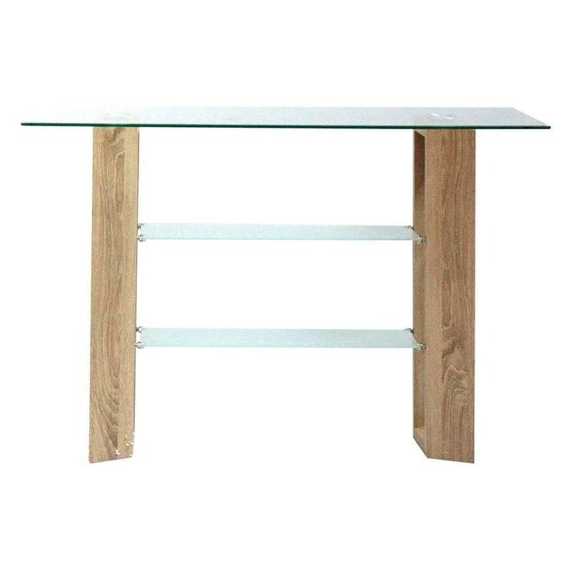 GOF Furniture -Zitsohi Console - Oak