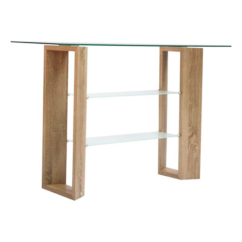GOF Furniture -Zitsohi Console - Oak