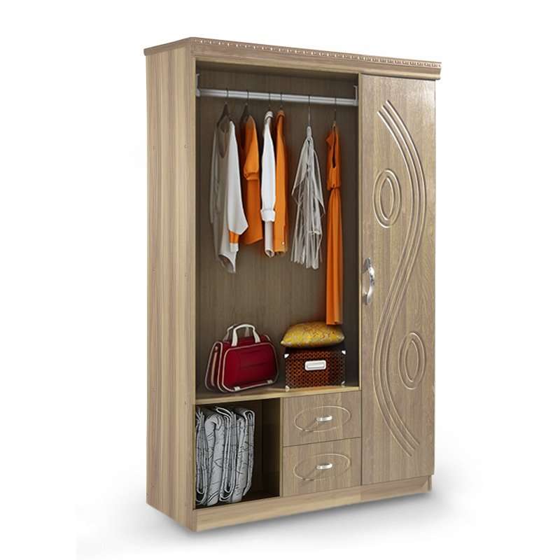 GOF Furniture Holden3 Door Wardrobe - Grey