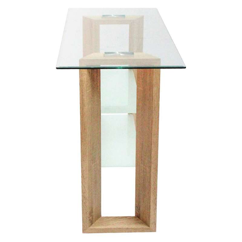 GOF Furniture -Zitsohi Console - Oak