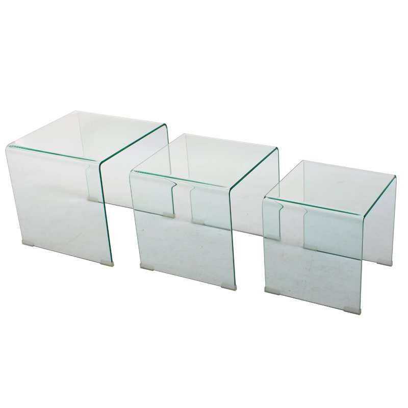 GOF Furniture - Shellmond Accent Tables - Clear