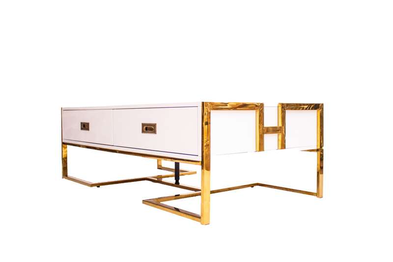 GOF Furniture - Azania Coffee Table - White
