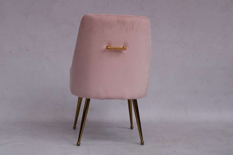 GOF Furniture Abi Dining Chair - Blush Pink