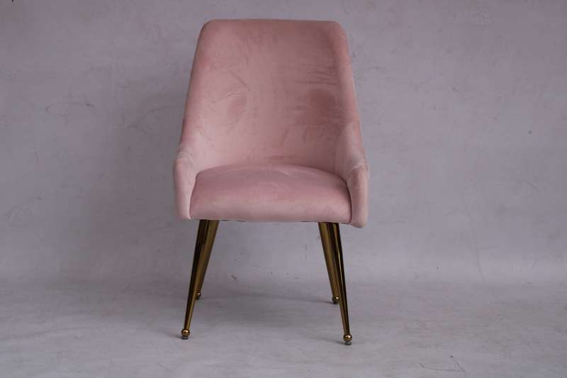 GOF Furniture Abi Dining Chair - Blush Pink
