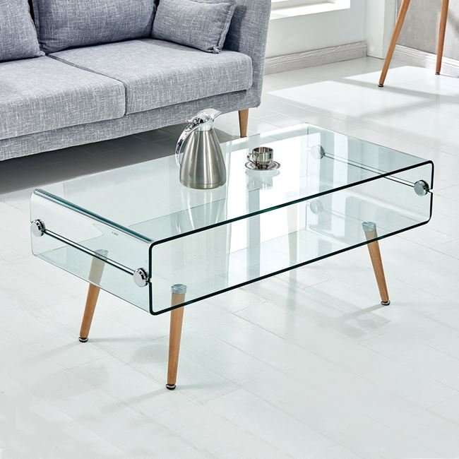 GOF Furniture-Brayden Coffee Table - Oak