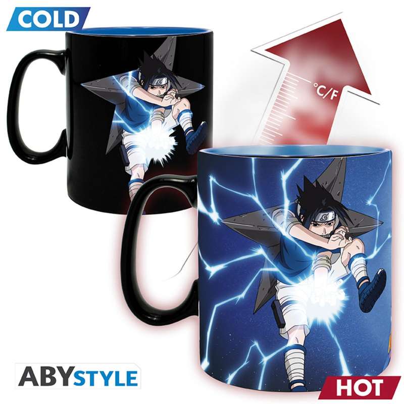 ABYstyle Naruto & Sasuke Heat Changing Mug - 460ml