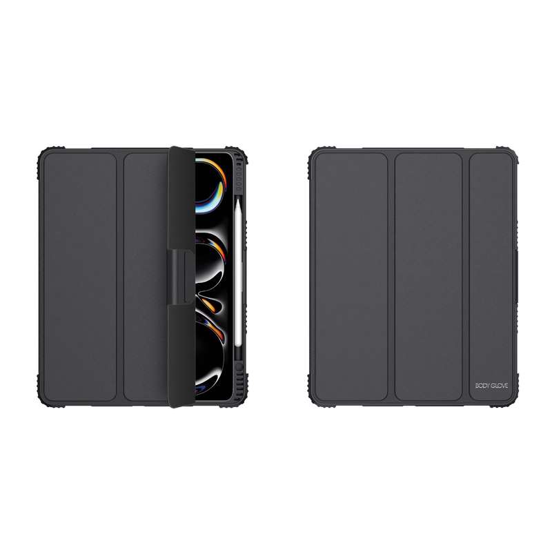 iPad Air 11 2024 Case - Body Glove Active Cover - Black