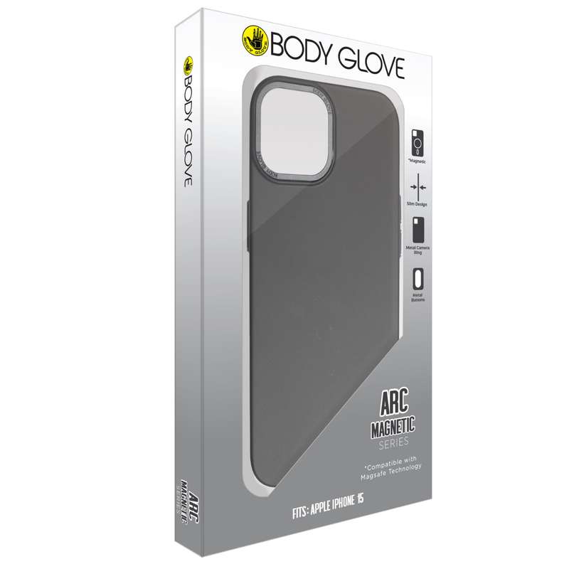 Apple iPhone 15 Body Glove Arc Magnetic Case - Black