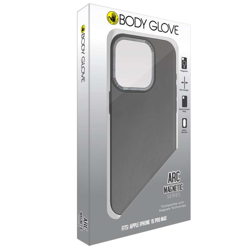 Apple iPhone 15 Pro Max Body Glove Arc Magnetic Case - Black