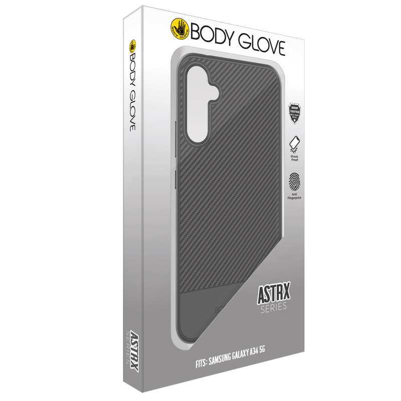 Samsung Galaxy A34 5G Body Glove Astrx Case - Black