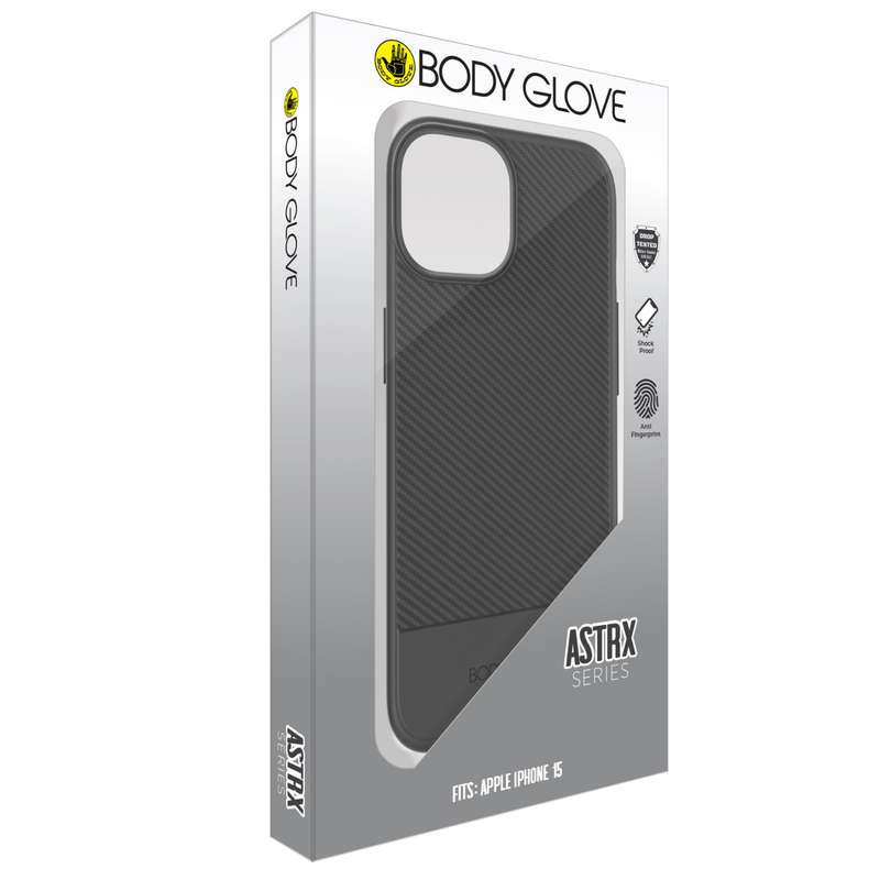 iPhone 15 Case - Body Glove Astrx Cover - Black