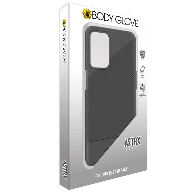 Oppo A16, A16S Body Glove Astrx Case - Black