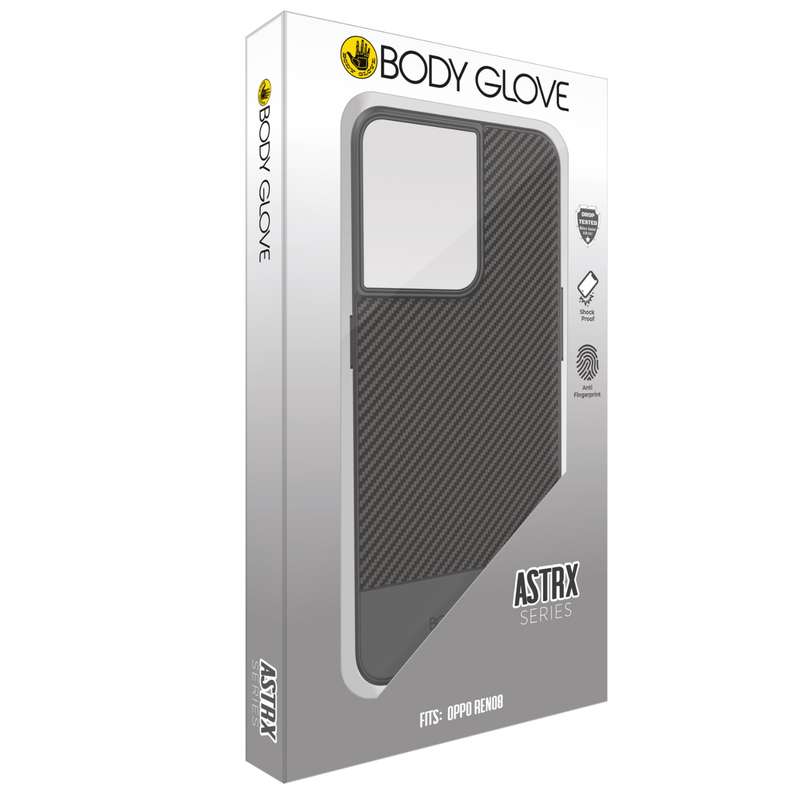 Oppo Reno8 Case - Body Glove Astrx Cover - Black