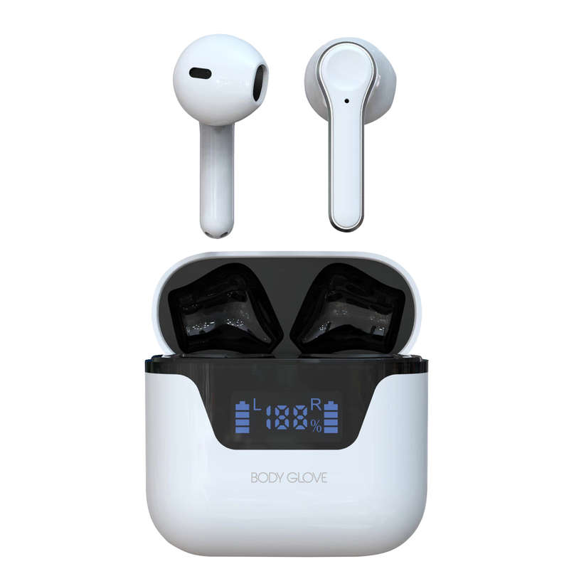 Body Glove Lux Mini Pods Wireless Earbuds - White