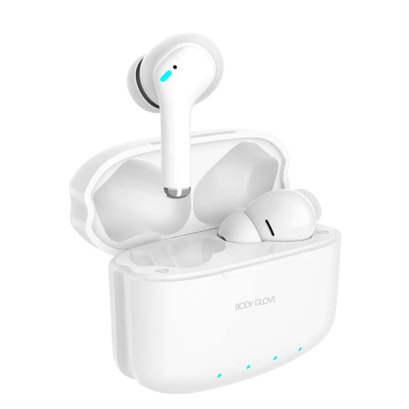 Body Glove Mini Pods Pro ANC Noise Cancelling Wireless Earbuds - White