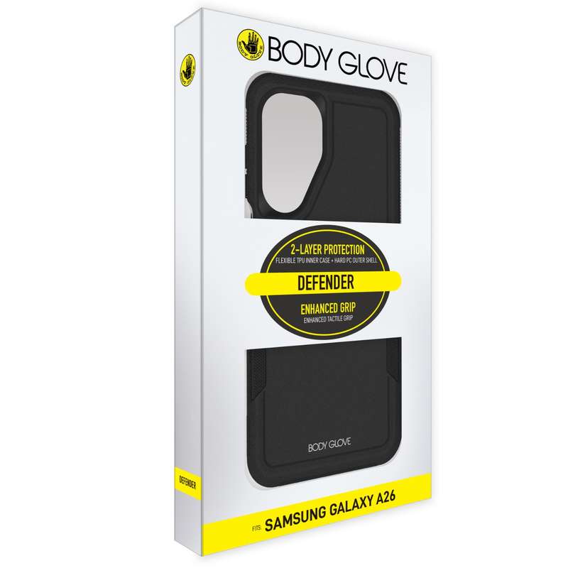 Body Glove Defender Case for Samsung Galaxy A26 - Black