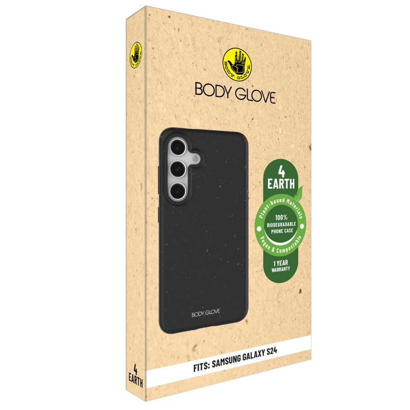 Samsung Galaxy S24 Body Glove 4Earth Bio Case - Black