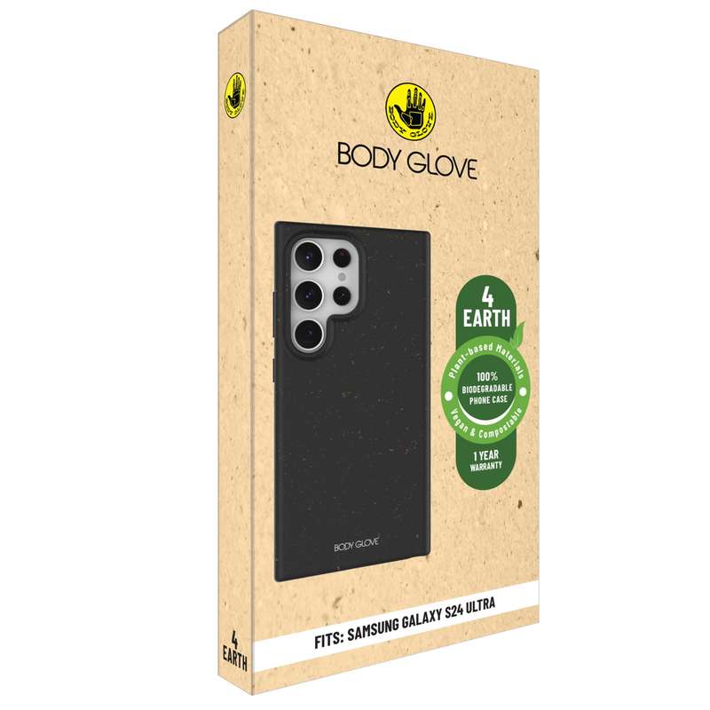 Samsung Galaxy S24 Ultra Body Glove 4Earth Bio Case - Black