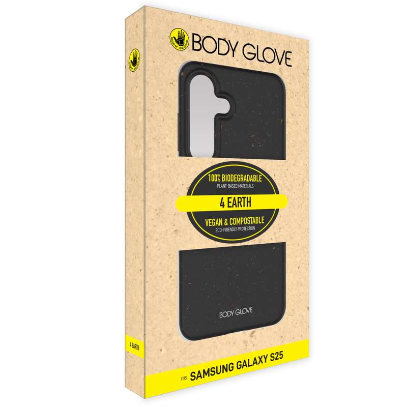 Samsung Galaxy S25 Body Glove 4Earth Bio Case - Black