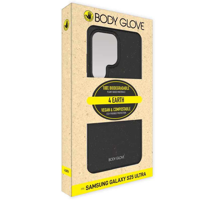 Samsung Galaxy S25 Ultra Body Glove 4Earth Bio Case - Black