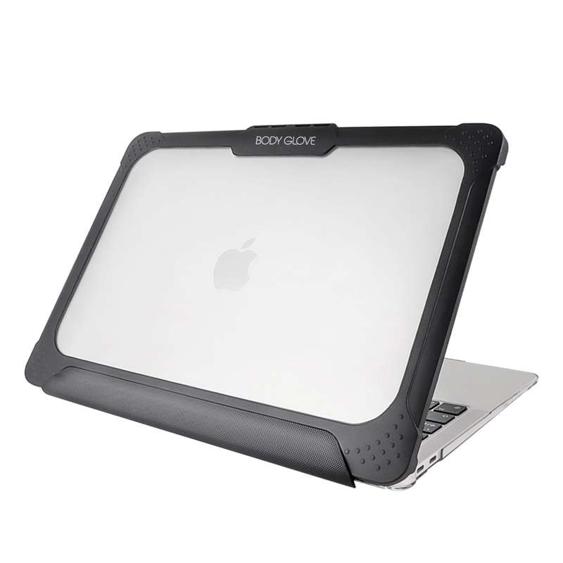 MacBook Pro 14 inch 2021 Case - Body Glove Everest Shell Cover - Clear and Black