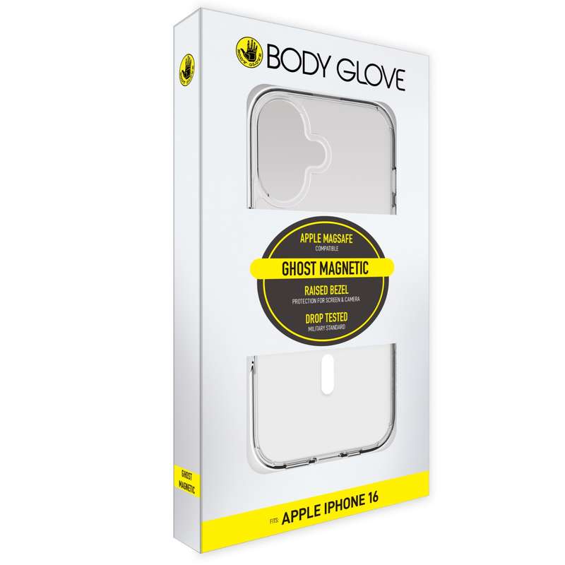 Apple iPhone 16 Body Glove Ghost Magnetic Case - Clear