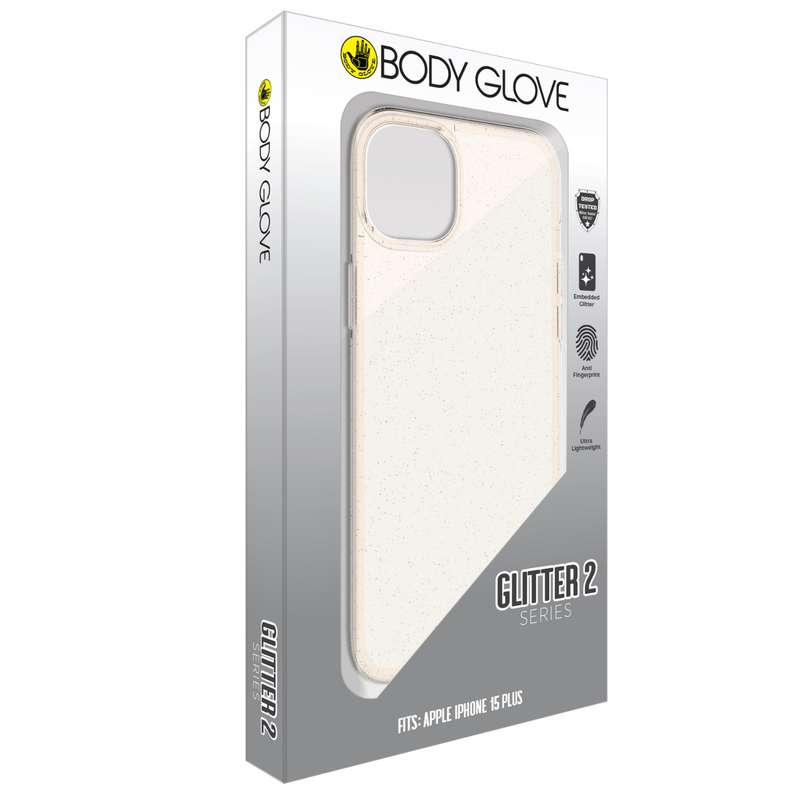 Apple iPhone 15 Plus Body Glove Glitter2 Case - Rosegold