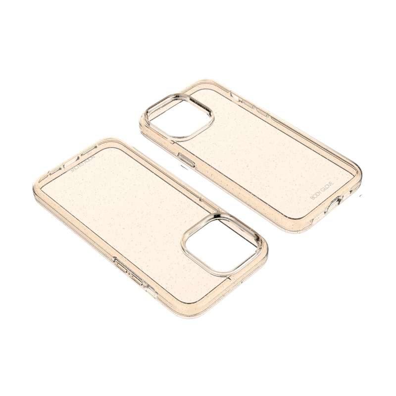 Apple iPhone 15 Pro Max Body Glove Glitter2 Case - Rosegold