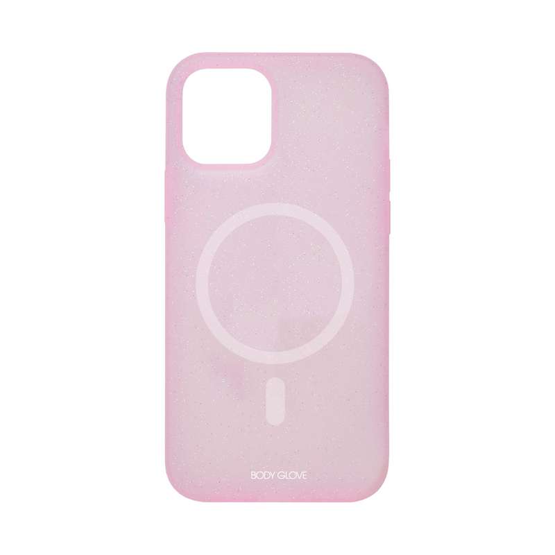 iPhone 14 Plus Case - Body Glove Magnetic Glitter Cover - Pink Glitter