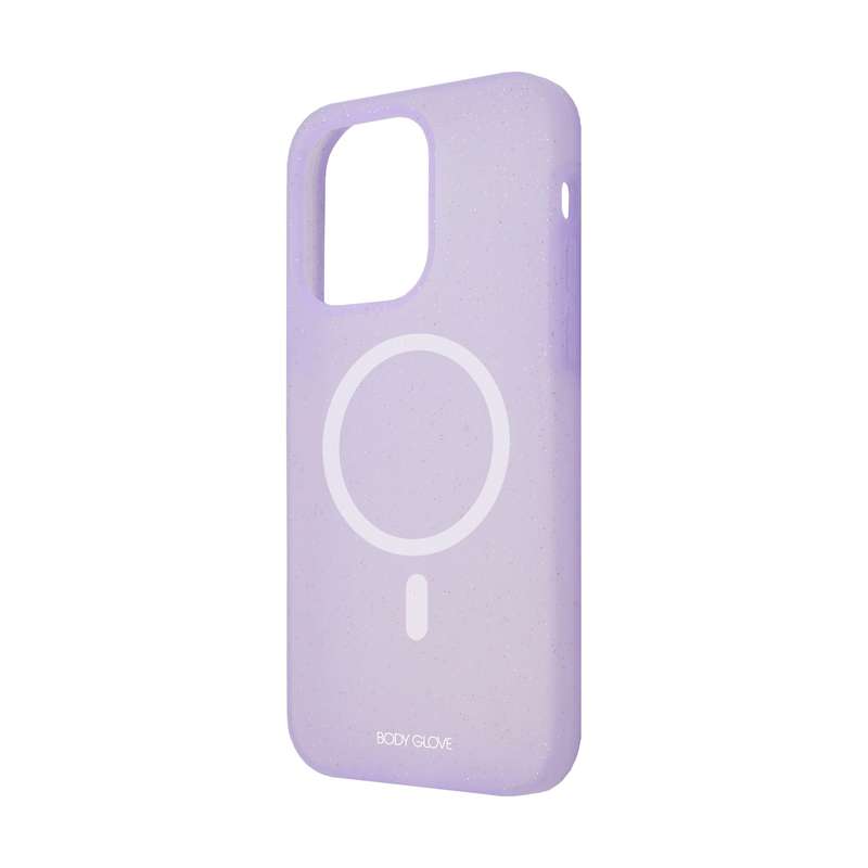 iPhone 14 Pro Max Case - Body Glove Magnetic Glitter Cover - Lilac Glitter