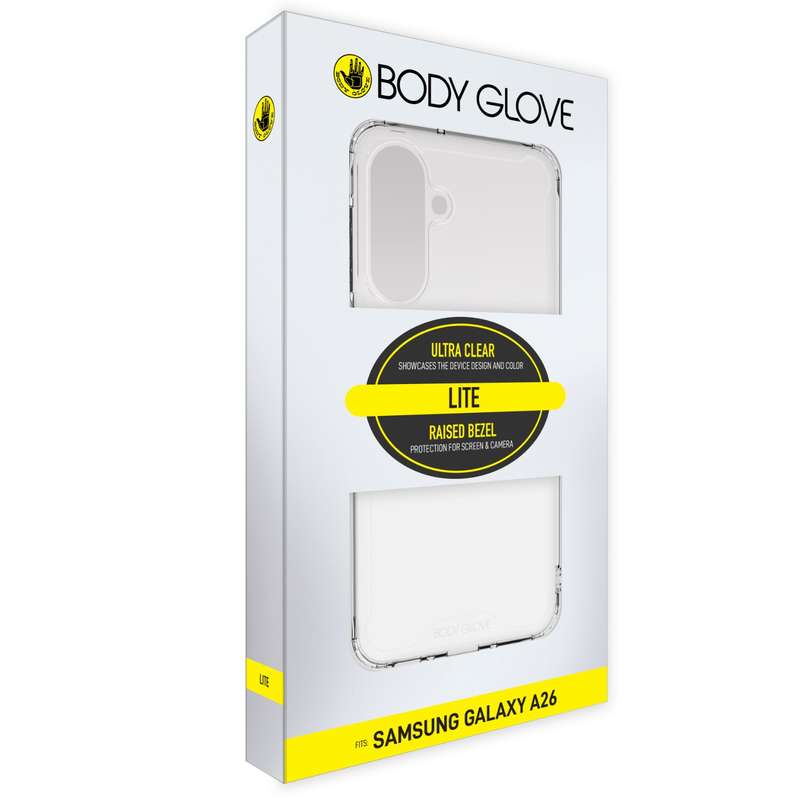 Samsung Galaxy A26 Body Glove Lite Series Case - Clear
