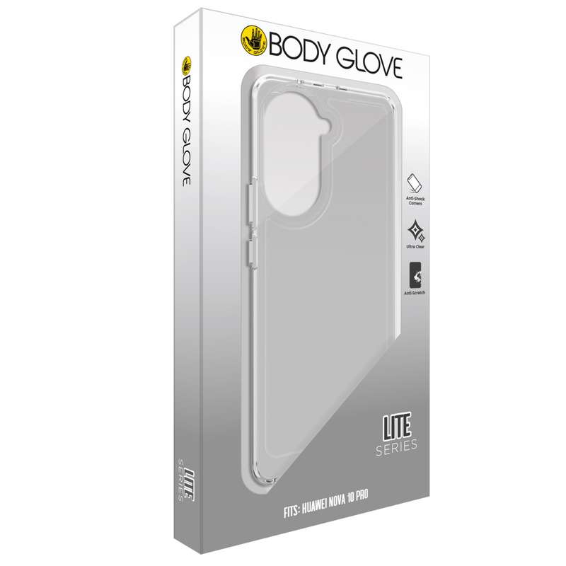 Huawei nova 10 Pro Body Glove Lite Series Case - Clear