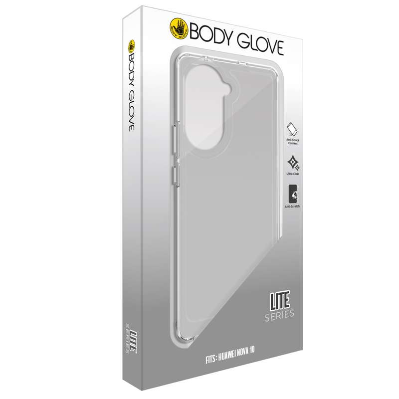 Huawei nova 10 Body Glove Lite Series Case  Clear