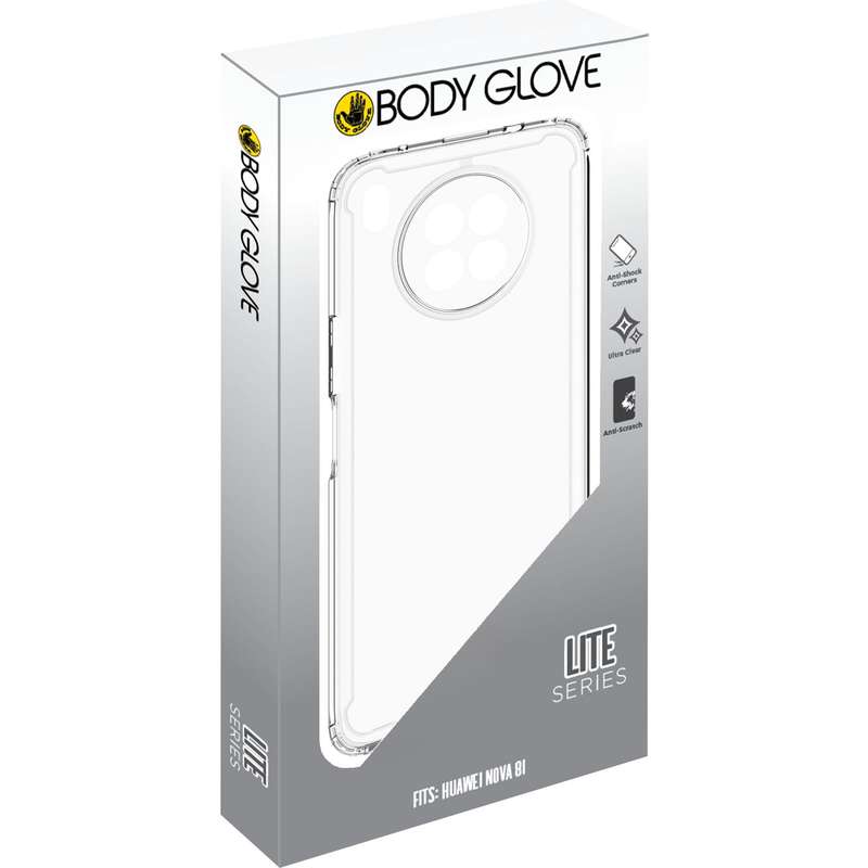 Huawei nova 8i Case - Body Glove Lite Series Cover - Clear