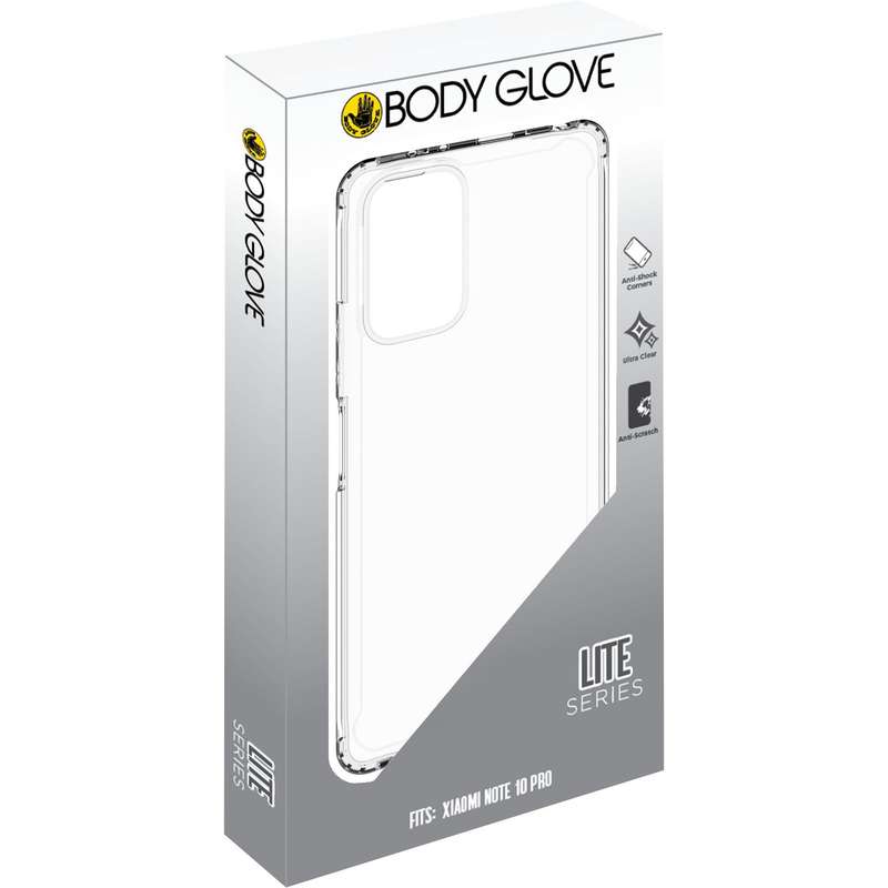 Xiaomi Note 10 Pro Case - Body Glove Lite Series Cover - Clear