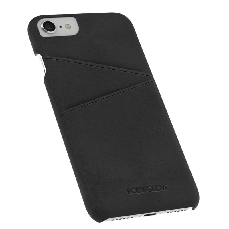 Apple iPhone SE 2020, 8, 7, 6S Body Glove Luxe Credit Card Case - Black