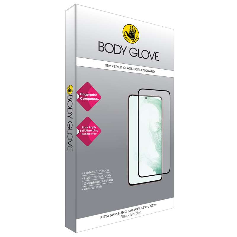 Samsung Galaxy S23+ 5G / S22+ Body Glove Screen Protector - Black Border