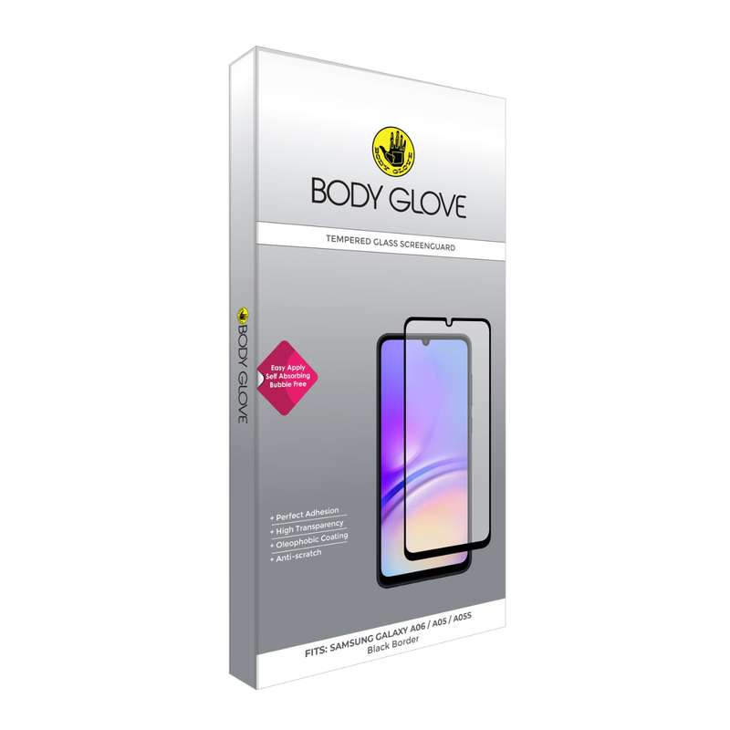 Galaxy A05 / A05s / A06 Tempered Glass - Body Glove Screen Protector