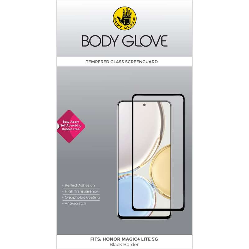 Honor Magic4 Lite 5G Body Glove Screen Protector - Black Border