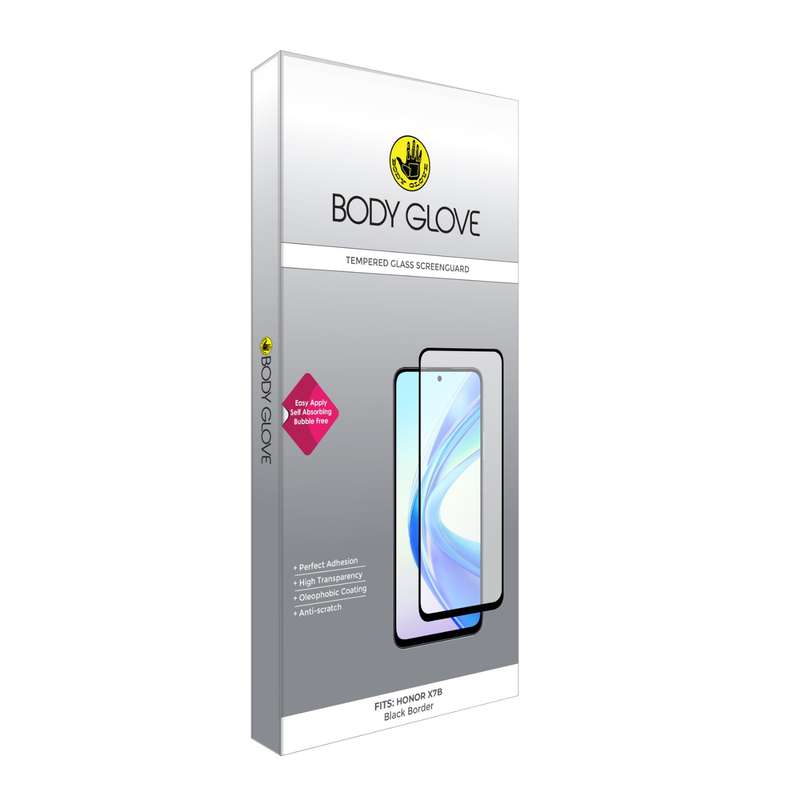 Honor X7b Body Glove Screen Protector - Black Border
