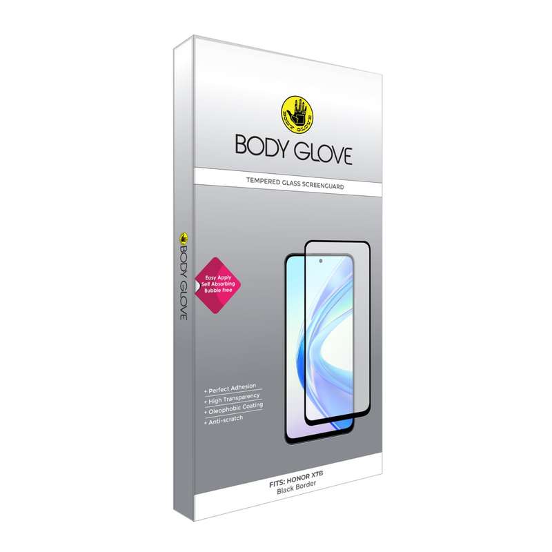 Honor X7b Body Glove Screen Protector - Black Border